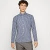 Marc O'Polo KENT COLLAR LONG SLEEVE ONE BIGGER CHEST POCKET - Hemd - Moon Stone | Herren