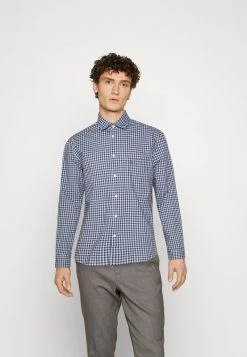 Marc O'Polo KENT COLLAR LONG SLEEVE ONE BIGGER CHEST POCKET - Hemd - Moon Stone | Herren