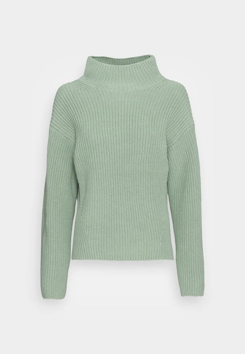 Marc O'Polo SLEEVE STAND UP COLLAR - Strickpullover - Breezy Mint | Damen 4 Marc O'Polo SLEEVE STAND UP COLLAR - Strickpullover - Breezy Mint | Damen – Bild 4