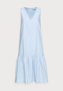 Marc O'Polo MIDI DRESS - Freizeitkleid - Light Blue | Damen -Marc O'Polo Verkäufe 4faf14a96efb44fb8dfe5dcef9226915