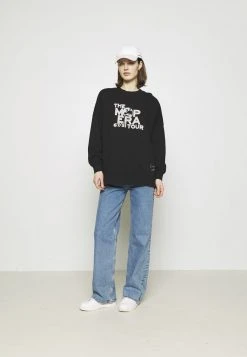 Marc O'Polo ROUND NECK LONG SLEEVE - Sweatshirt - Black | Damen -Marc O'Polo Verkäufe 50cef7d2672a4ef28261a2c7dafd2584
