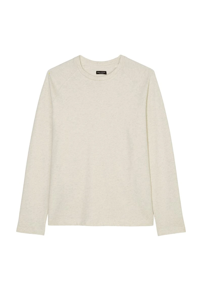 Marc O'Polo Langarmshirt - Beige Melange | Herren 6 Marc O'Polo Langarmshirt - Beige Melange | Herren – Bild 6