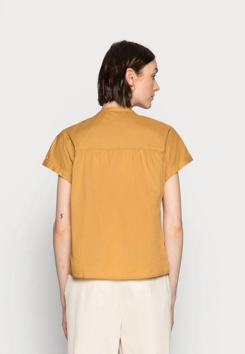 Marc O'Polo BLOUSE CREW NECK - Hemdbluse - Sweet Corn | Damen 3 Marc O'Polo BLOUSE CREW NECK - Hemdbluse - Sweet Corn | Damen – Bild 3