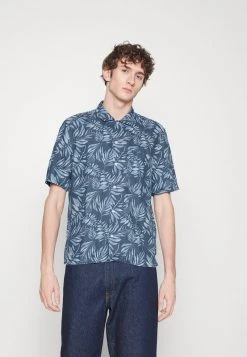 Marc O'Polo SLIT AT SIDE SEAM - Hemd - Multi/dark Navy | Herren