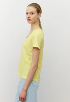 Marc O'Polo T-Shirt Basic - Lemon Sorbet | Damen -Marc O'Polo Verkäufe 53121a9fb77c4e45868c90439916c47b