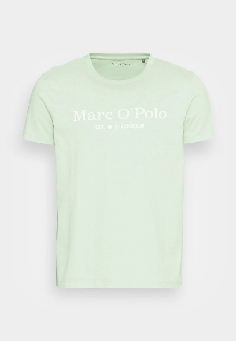 Marc O'Polo SHORT SLEEVE ROUND NECK CLASSIC INSIDE - T-Shirt Print - Morning Dew | Herren 4 Marc O'Polo SHORT SLEEVE ROUND NECK CLASSIC INSIDE - T-Shirt Print - Morning Dew | Herren – Bild 4