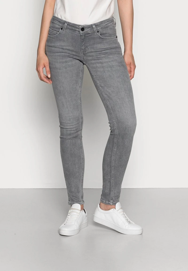 Marc O'Polo TROUSER SKINNY FIT REGULAR LENGTH LOW WAIST - Jeans Skinny Fit - Grey Wash | Damen 1 Marc O'Polo TROUSER SKINNY FIT REGULAR LENGTH LOW WAIST - Jeans Skinny Fit - Grey Wash | Damen