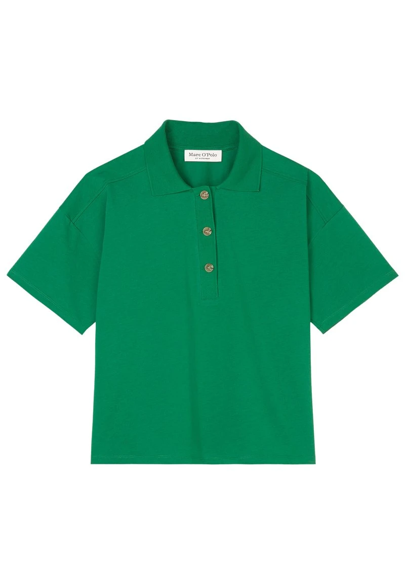 Marc O'Polo Damen Poloshirt - Preppy Green 6 Marc O'Polo Damen Poloshirt - Preppy Green – Bild 6