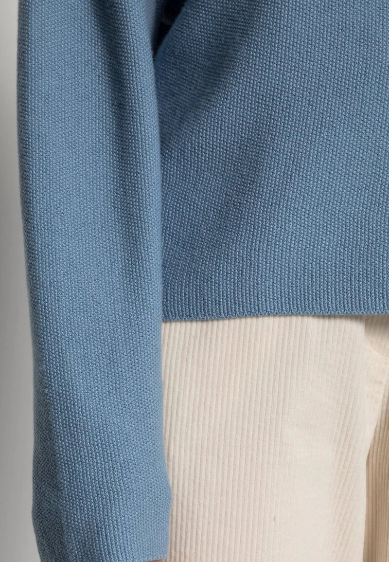 Marc O'Polo LONGSLEEVE MODERN WIDE FIT RICE CORN STRUCTURE - Strickpullover - Fall Sky | Damen 5 Marc O'Polo LONGSLEEVE MODERN WIDE FIT RICE CORN STRUCTURE - Strickpullover - Fall Sky | Damen – Bild 5