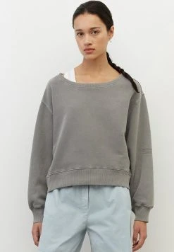 Marc O'Polo Sweatshirt - Mop Grey New | Damen