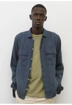 Marc O'Polo Herren OVERSHIRT AUS REINEM - Hemd - Moon Stone