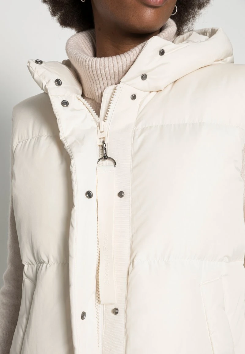 Marc O'Polo PUFFER LONG REAL FIX WELT POCKETS DRAWSTRING - Weste - Chalky Sand | Damen 5 Marc O'Polo PUFFER LONG REAL FIX WELT POCKETS DRAWSTRING - Weste - Chalky Sand | Damen – Bild 5
