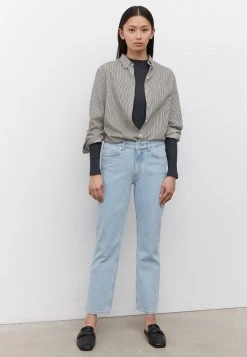 Marc O'Polo AUS ORGANIC KAPOK-MIX - Langarmshirt - Deep Sky | Damen