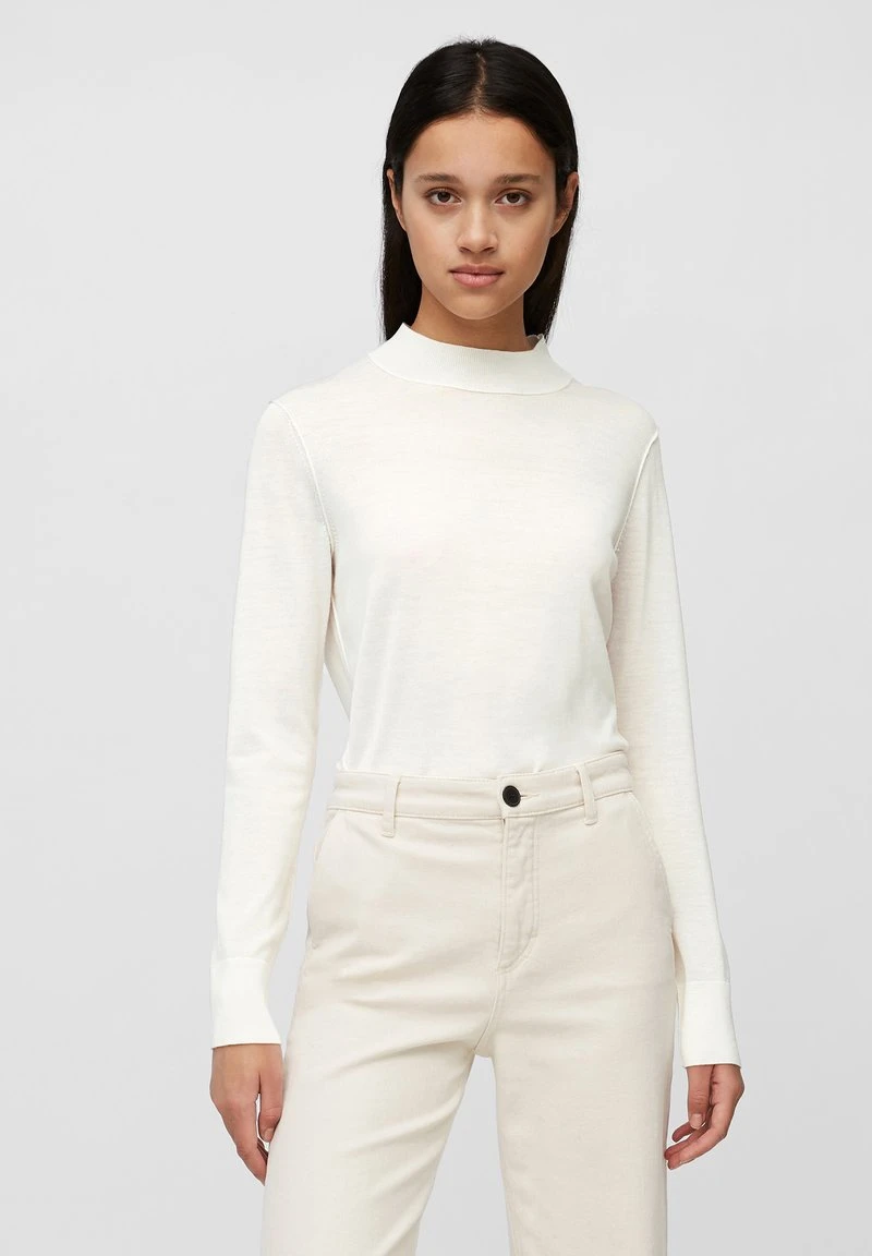 Marc O'Polo Damen Sweatshirt - Paper White 1 Marc O'Polo Damen Sweatshirt - Paper White