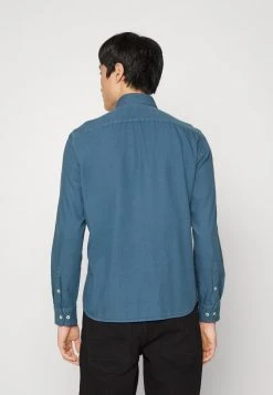 Marc O'Polo SPREAD COLLAR LONG SLEEVE SHAPED FIT WITHOUT BACKDARTS - Hemd - Grayed Blue | Herren -Marc O'Polo Verkäufe 58f15c302e994957876b974263b75b4a