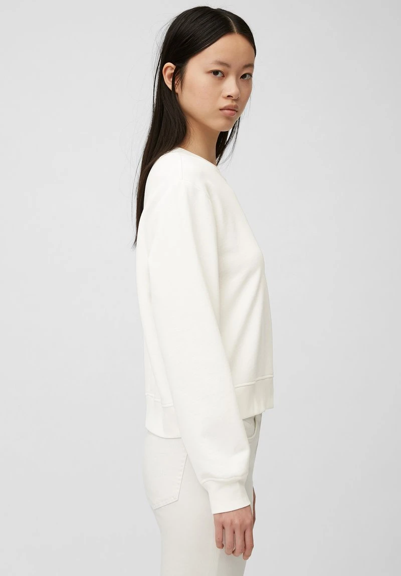Marc O'Polo Sweatshirt - Paper White | Damen 4 Marc O'Polo Sweatshirt - Paper White | Damen – Bild 4