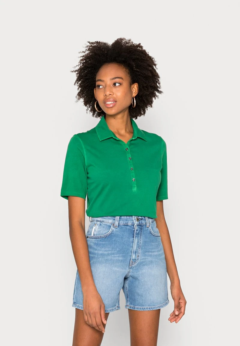 Marc O'Polo SHORT SLEEVE GARMENT DYED - Poloshirt - Preppy Green | Damen 1 Marc O'Polo SHORT SLEEVE GARMENT DYED - Poloshirt - Preppy Green | Damen