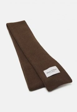 Marc O'Polo SCARF CLEAN EDGES LOGO BADGE - Schal - Nutshell Brown | Damen