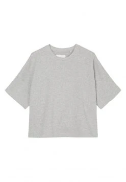 Marc O'Polo T-Shirt Basic - Stony Grey Melange | Damen -Marc O'Polo Verkäufe 5a915ec7f4fd4261bc9746faf917e0c4
