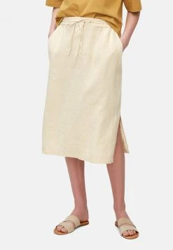 Marc O'Polo Damen A-Linien-Rock - Summer Taupe