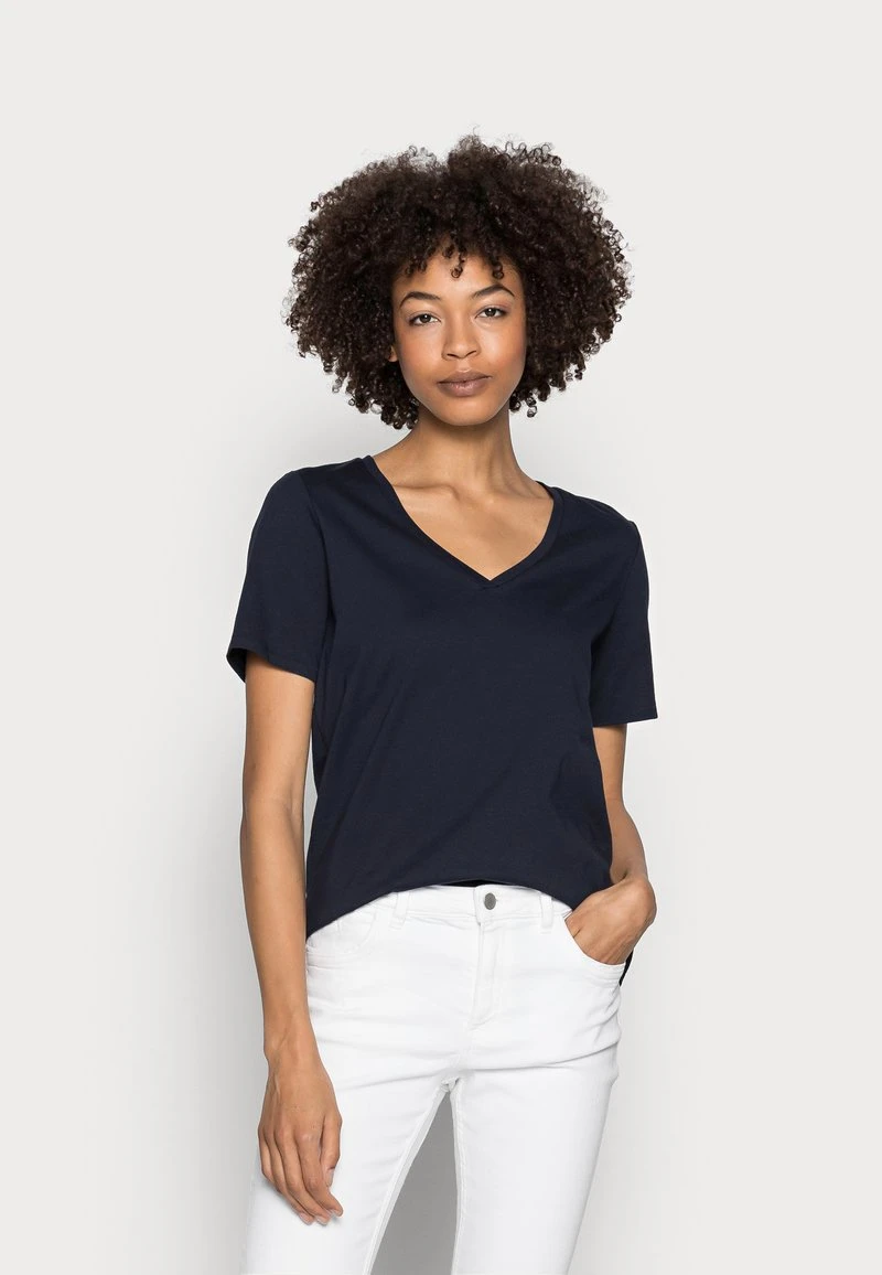 Marc O'Polo T-Shirt Basic - Night Sky | Damen 1 Marc O'Polo T-Shirt Basic - Night Sky | Damen