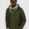 Marc O'Polo JACKET REGULAR FIT HOOD VISLON ZIPPER - Übergangsjacke - Burnt Leaf | Herren