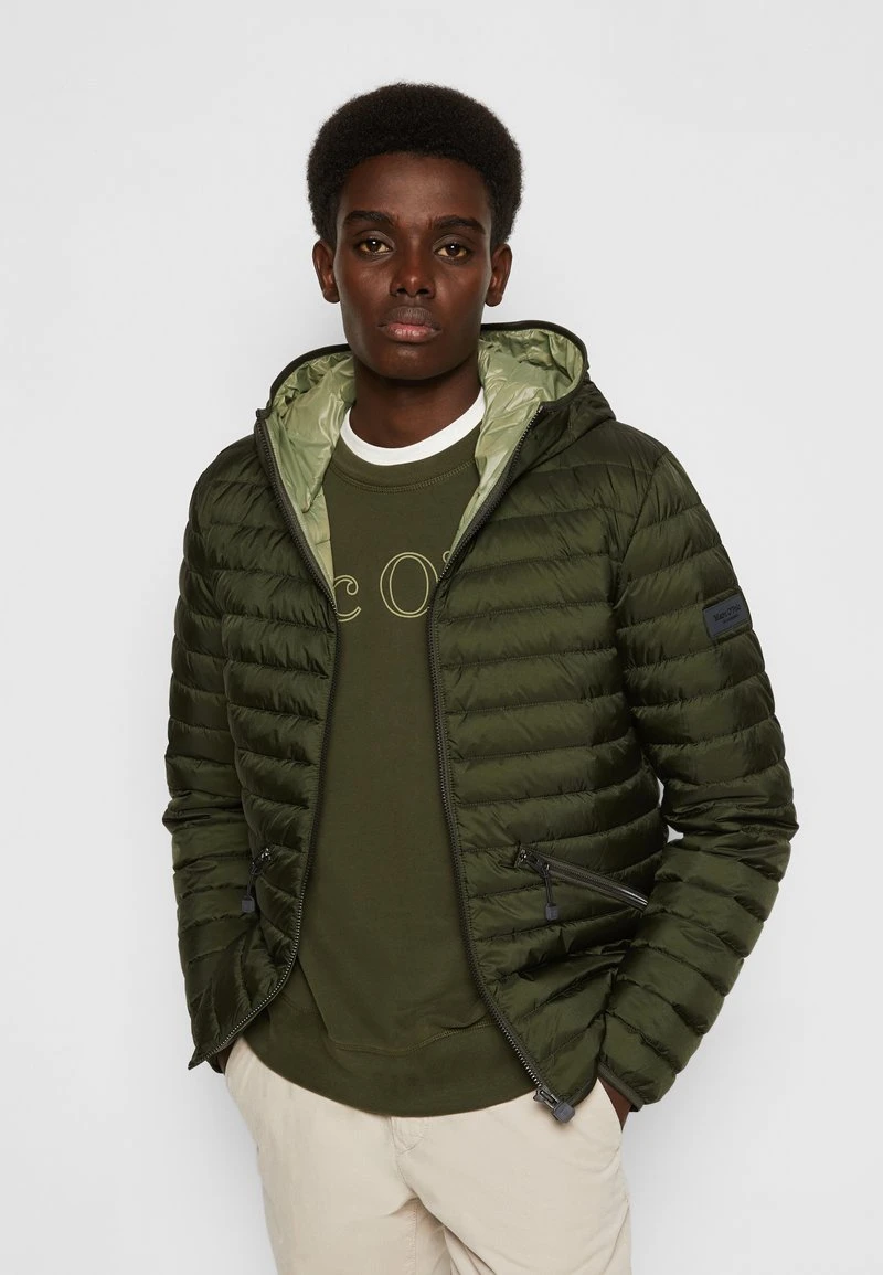 Marc O'Polo JACKET REGULAR FIT HOOD VISLON ZIPPER - Übergangsjacke - Burnt Leaf | Herren 1 Marc O'Polo JACKET REGULAR FIT HOOD VISLON ZIPPER - Übergangsjacke - Burnt Leaf | Herren