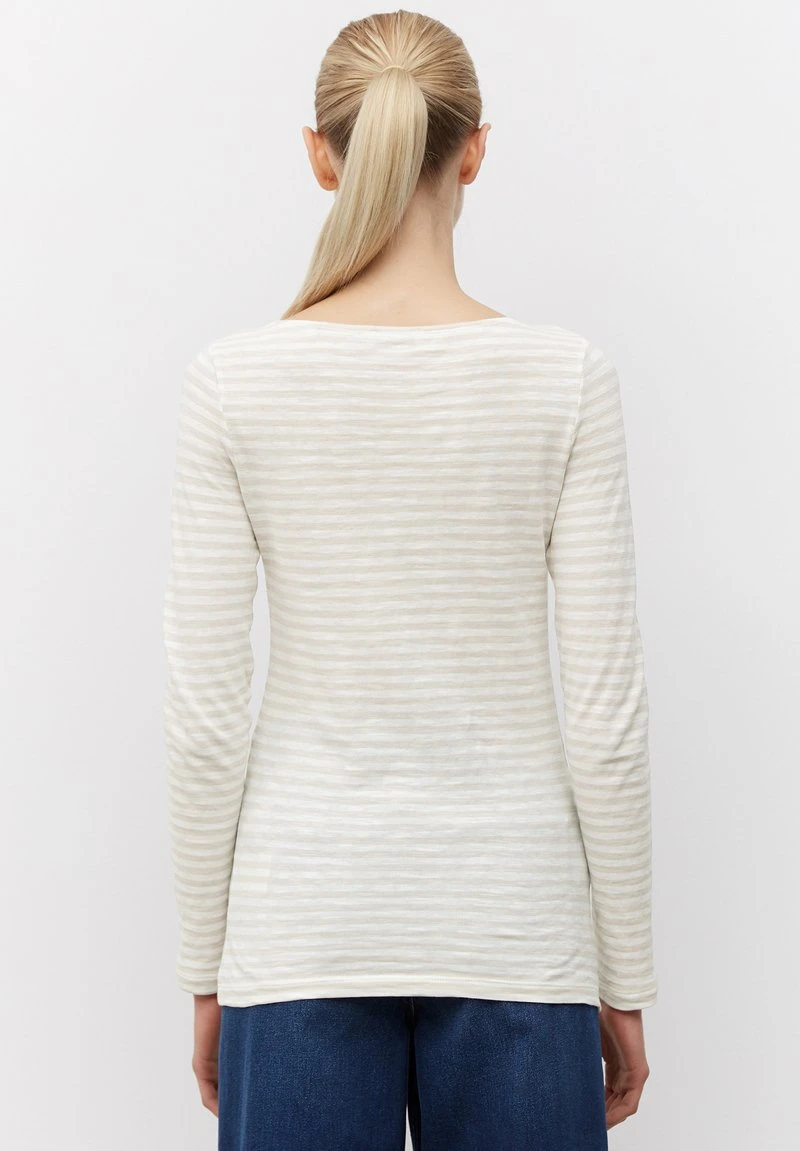 Marc O'Polo BOAT NECK - Langarmshirt - Stone Powder | Damen 3 Marc O'Polo BOAT NECK - Langarmshirt - Stone Powder | Damen – Bild 3