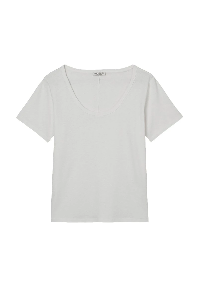 Marc O'Polo Damen T-Shirt Basic - White 5 Marc O'Polo Damen T-Shirt Basic - White – Bild 5