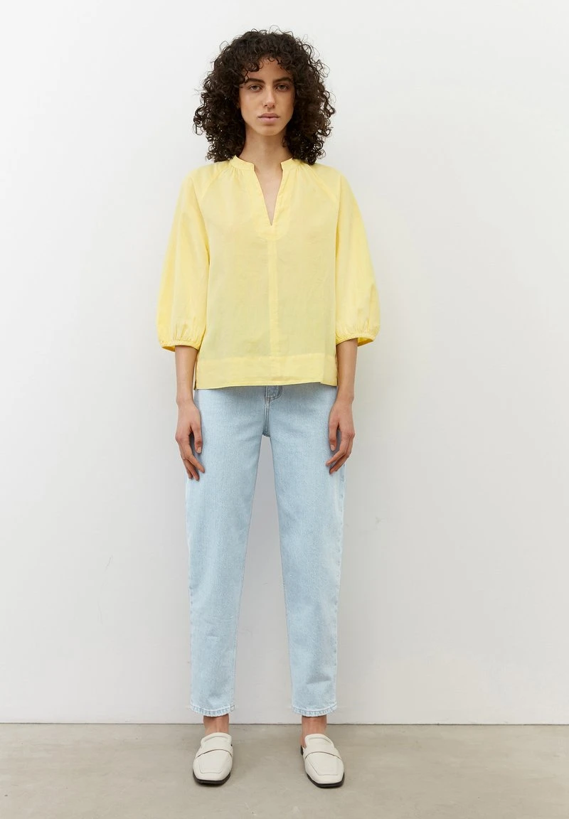 Marc O'Polo Bluse - Lemon Sorbet | Damen 2 Marc O'Polo Bluse - Lemon Sorbet | Damen – Bild 2