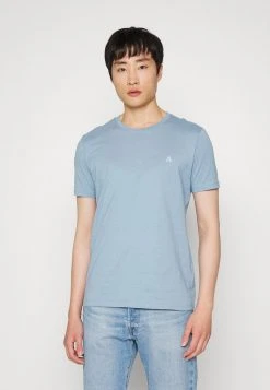 Marc O'Polo SHORT SLEEVE ROUND NECK - T-Shirt Basic - Stormy Sea | Herren