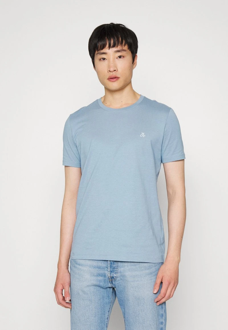Marc O'Polo SHORT SLEEVE ROUND NECK - T-Shirt Basic - Stormy Sea | Herren 1 Marc O'Polo SHORT SLEEVE ROUND NECK - T-Shirt Basic - Stormy Sea | Herren