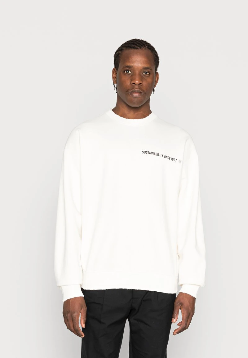 Marc O'Polo CREW NECK CRACKED DETAILS IT´S ON US - Sweatshirt - Off White | Herren 3 Marc O'Polo CREW NECK CRACKED DETAILS IT´S ON US - Sweatshirt - Off White | Herren – Bild 3