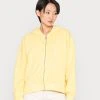 Marc O'Polo JACKET HOODED SLIT AT SIDESEAM - Sweatjacke - Lemon Sorbet | Damen