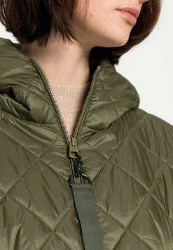 Marc O'Polo CAPE DIAMOND FIX HOOD SIDE SLITS - Übergangsjacke - Olive Grove | Damen -Marc O'Polo Verkäufe 63af400f07dd408ab6ad5e990e93cd53