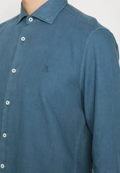 Marc O'Polo SPREAD COLLAR LONG SLEEVE SHAPED FIT WITHOUT BACKDARTS - Hemd - Grayed Blue | Herren -Marc O'Polo Verkäufe 64487d1687ee407f891dd8924b21ddd8