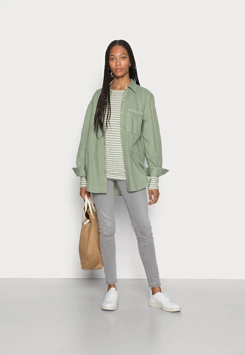 Marc O'Polo Langarmshirt - Mint | Damen 2 Marc O'Polo Langarmshirt - Mint | Damen – Bild 2