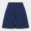 Marc O'Polo WIDE LEG FLAP POCKETS ARCHIVE INSPIRED DETAILS - Shorts - Noble Blue | Damen