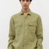 Marc O'Polo OVERSHIRT AUS REINEM - Hemd - Petrified Oak | Herren