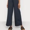 Marc O'Polo CULOTTE WIDE LEG - Jogginghose - Deep Blue Sea | Damen