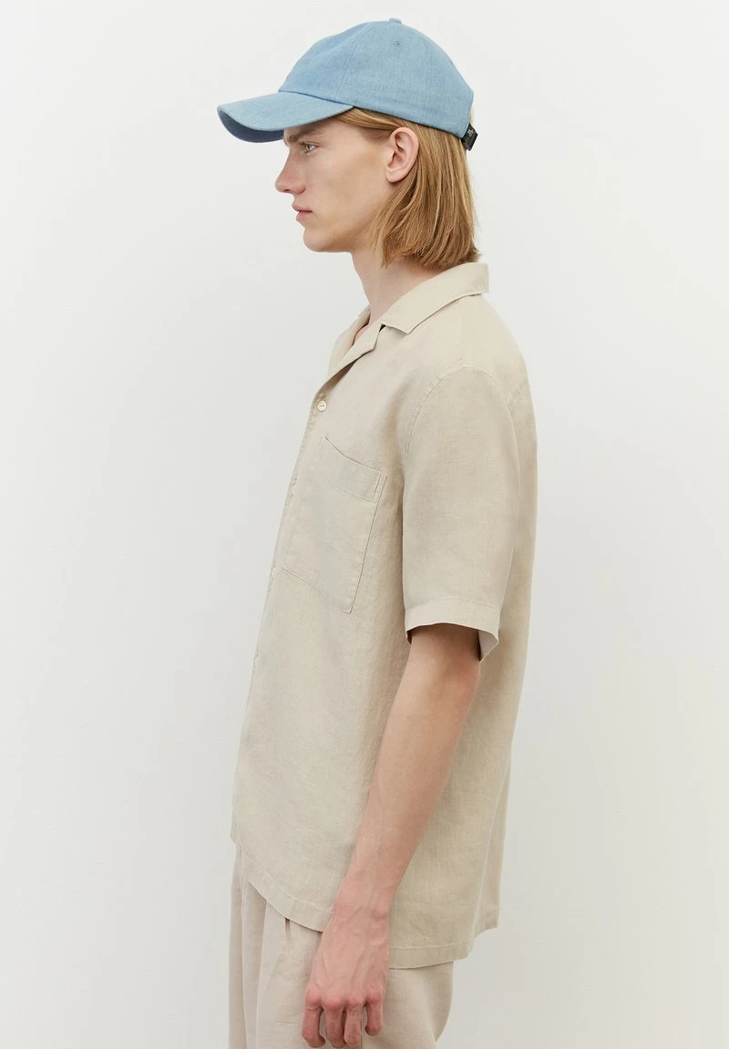 Marc O'Polo KURZARM - Hemd - Beige | Herren 3 Marc O'Polo KURZARM - Hemd - Beige | Herren – Bild 3
