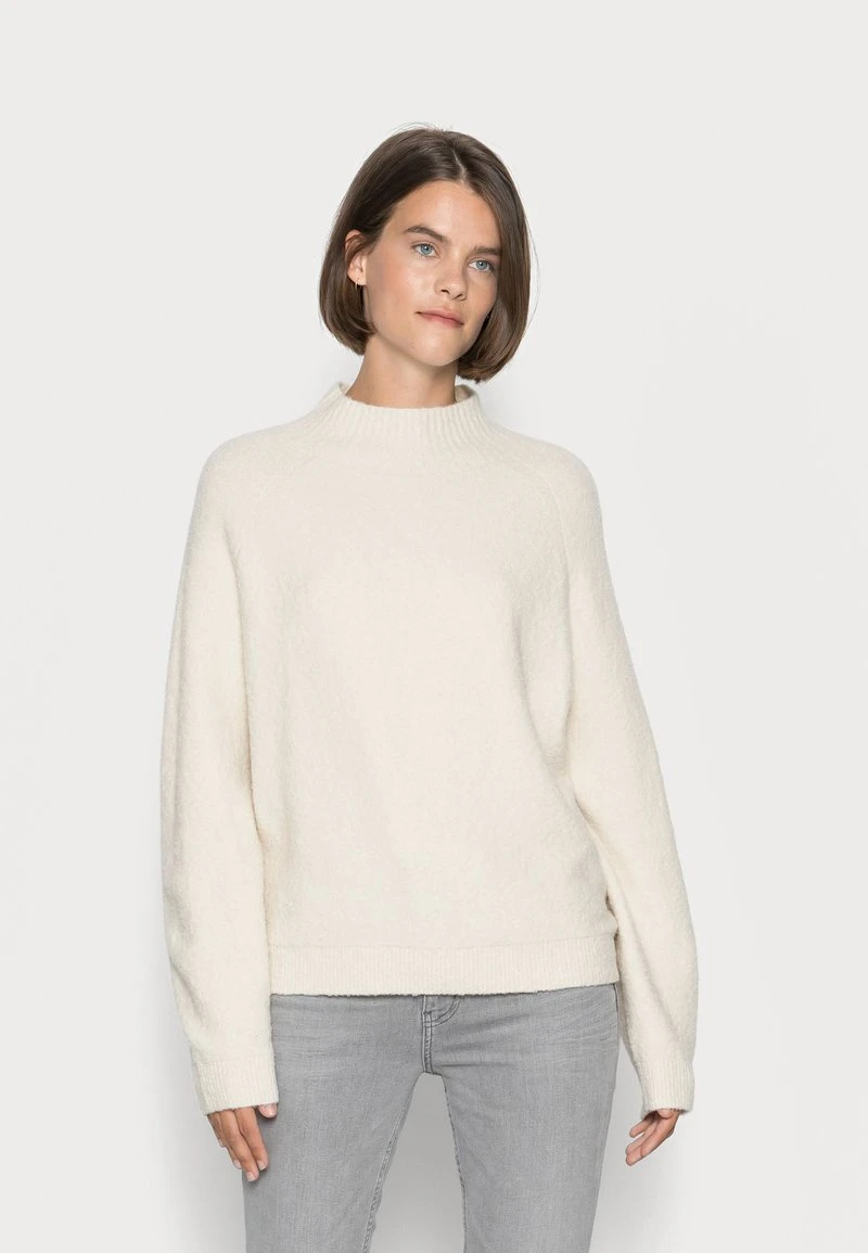 Marc O'Polo LONGSLEEVE ROUND NECK BOUCLE - Strickpullover - Chalky Sand | Damen 1 Marc O'Polo LONGSLEEVE ROUND NECK BOUCLE - Strickpullover - Chalky Sand | Damen