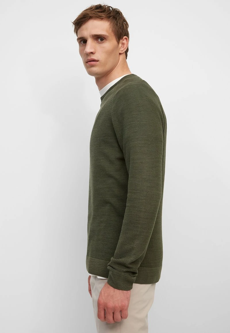 Marc O'Polo MIT STRUKTUR - Strickpullover - Green | Herren 5 Marc O'Polo MIT STRUKTUR - Strickpullover - Green | Herren – Bild 5