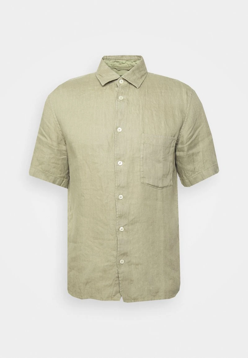 Marc O'Polo KENT COLLAR SHORT SLEEVE ONE CHEST POCKET - Hemd - Petrified Oak | Herren 4 Marc O'Polo KENT COLLAR SHORT SLEEVE ONE CHEST POCKET - Hemd - Petrified Oak | Herren – Bild 4
