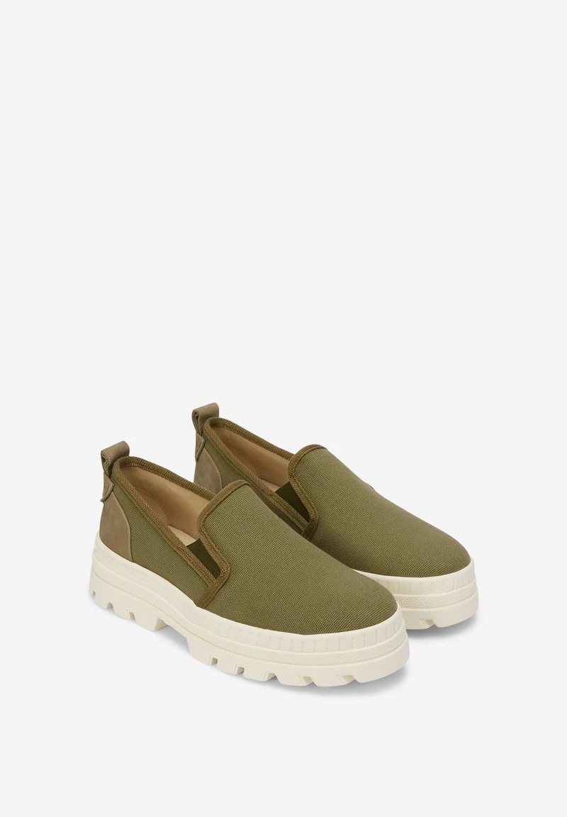 Marc O'Polo AUS LEICHTEM ORGANIC - Slipper - Oliv | Damen 3 Marc O'Polo AUS LEICHTEM ORGANIC - Slipper - Oliv | Damen – Bild 3