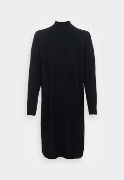 Marc O'Polo DRESS SHORTSLEEVE ROUND-NECK RICE CORN STRUCTURE - Strickkleid - Black | Damen -Marc O'Polo Verkäufe 68d82c2a3eec4f798522b4c3123710d6