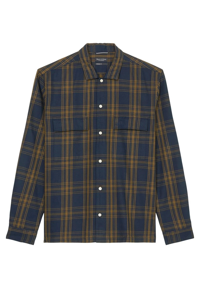 Marc O'Polo Herren Hemd - Multi/pale Brown 6 Marc O'Polo Herren Hemd - Multi/pale Brown – Bild 6