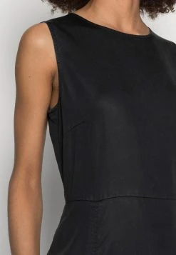 Marc O'Polo DRESS FEMININE SILHOUETTE CUTLINES SLITS MIDI LENGTH - Freizeitkleid - Dusty Black | Damen -Marc O'Polo Verkäufe 6a8fb30e428844d394264884c25a1957