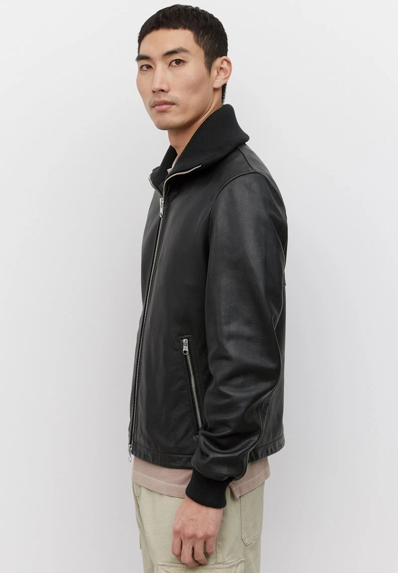 Marc O'Polo Lederjacke - Black | Herren 3 Marc O'Polo Lederjacke - Black | Herren – Bild 3