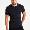 Marc O'Polo C-NECK - T-Shirt Basic - Navy | Herren